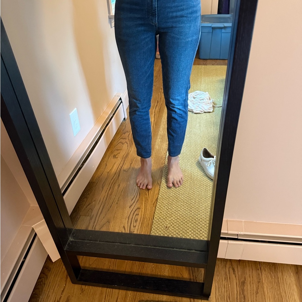 Agolde Dark Blue Ankle Jeans